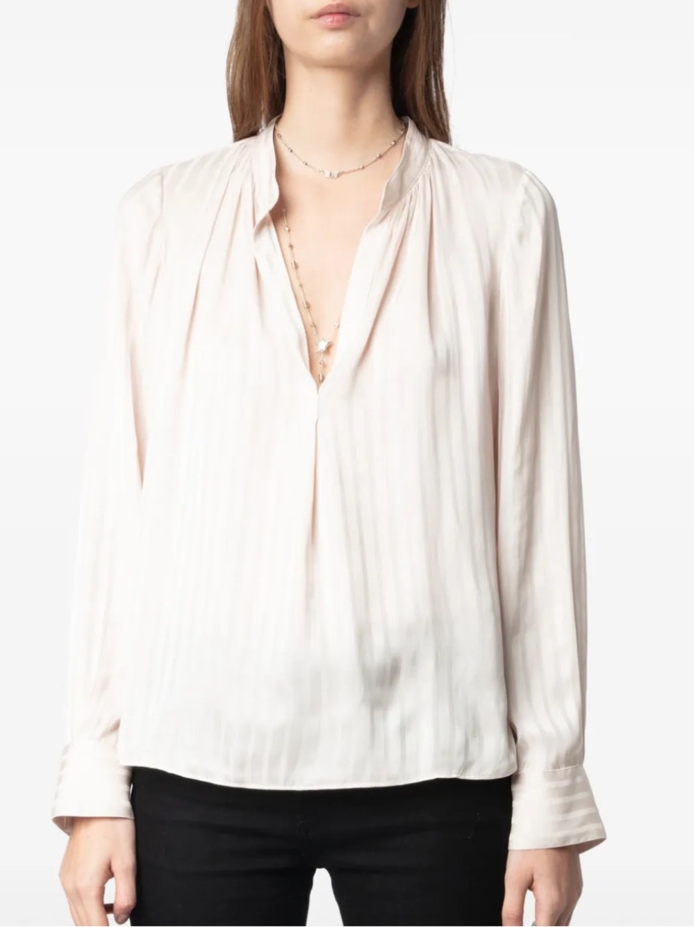 Zadig & Voltaire Tink satin blouse